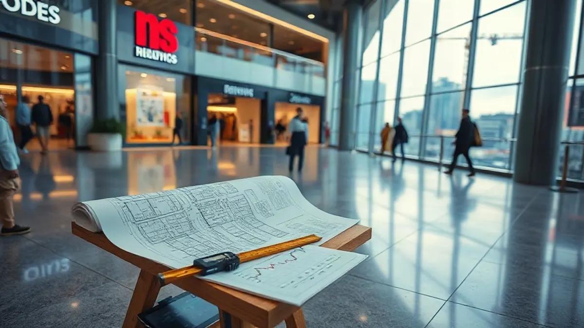 Foto original gerada para a matéria: Shoppings em Goiânia: Como a saúde das grandes redes impacta seu investimento
