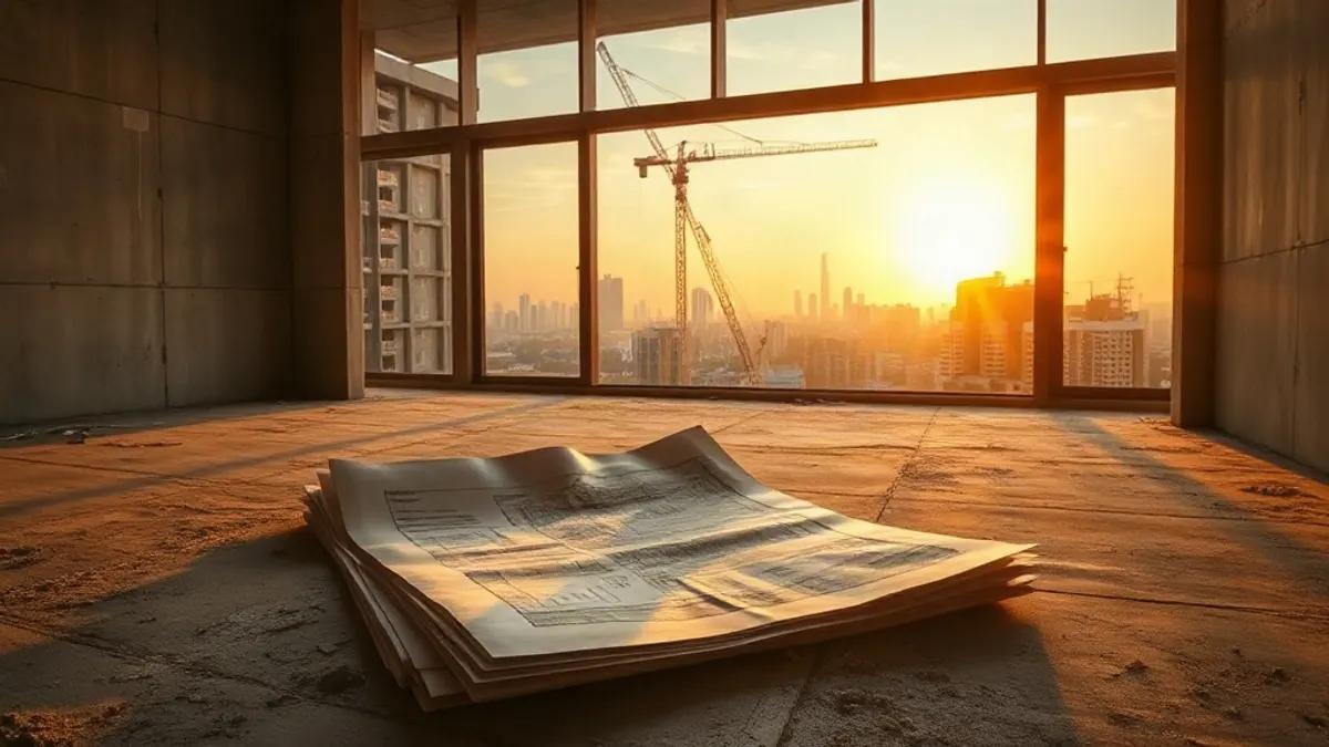 Foto original gerada para a matéria: Distratos imobiliários sobem: como isso afeta quem investe em Goiânia?