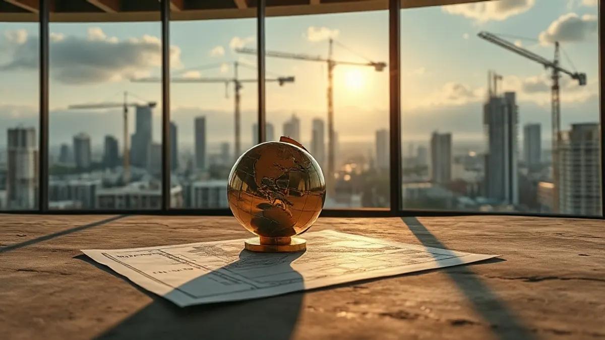 Foto original gerada para a matéria: Conflitos Globais e o Mercado de Luxo: Como isso afeta os imóveis em Goiânia?