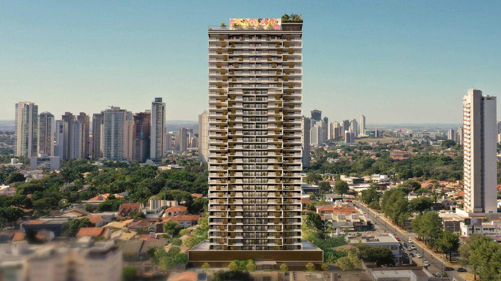 APARTAMENTO · Opus Gyro Ricardo Paranhos – fachada do empreendimento