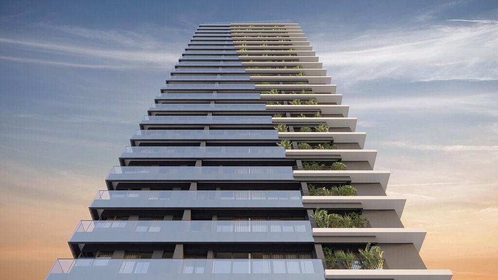 LOFT / STUDIO · Gyro Cidade Opus – fachada do empreendimento