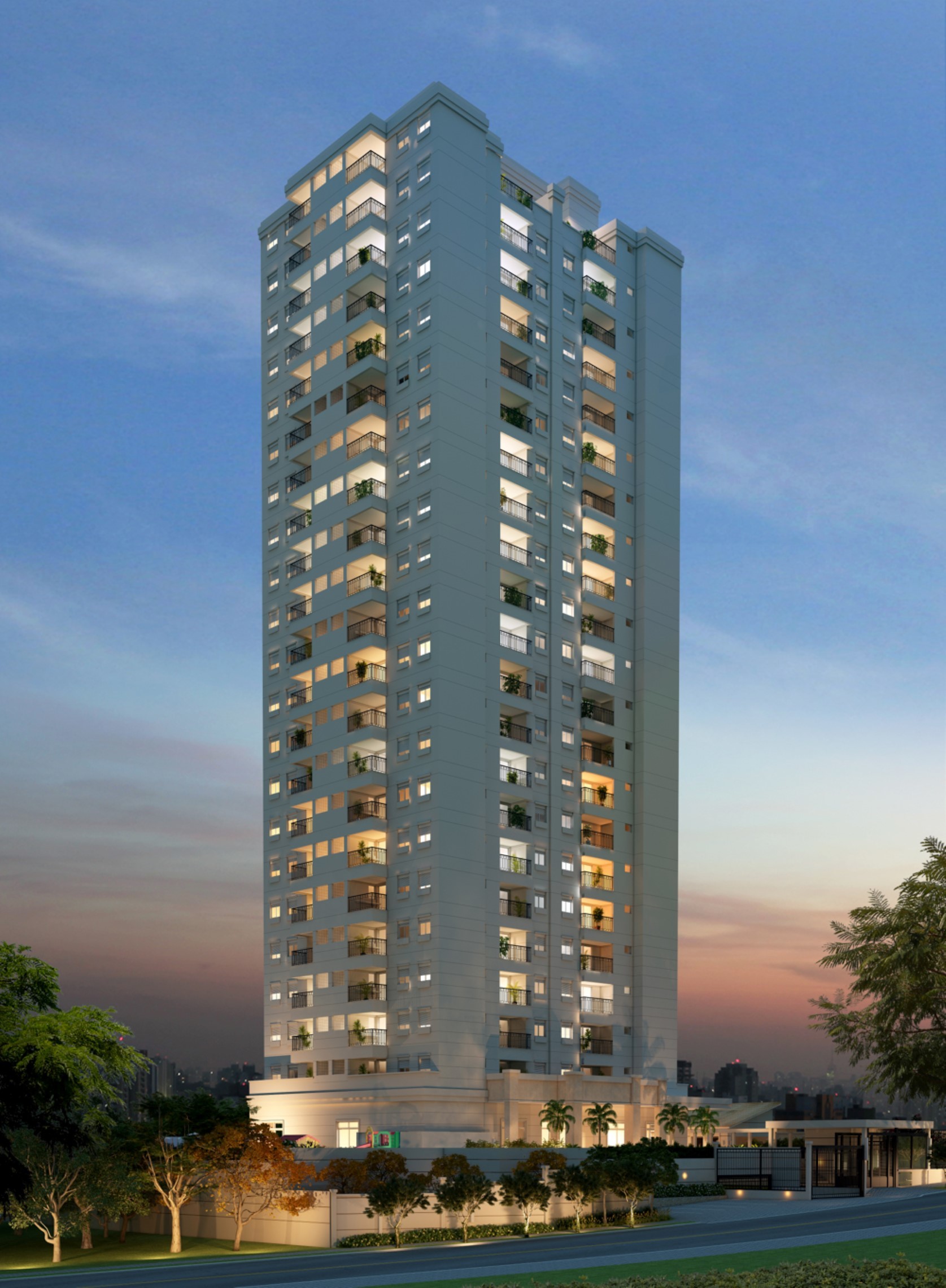 Ext Praça Morumbi – fachada do empreendimento