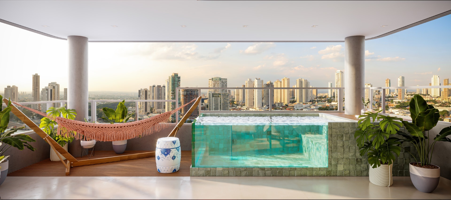 Piscina/Varanda 181m²
