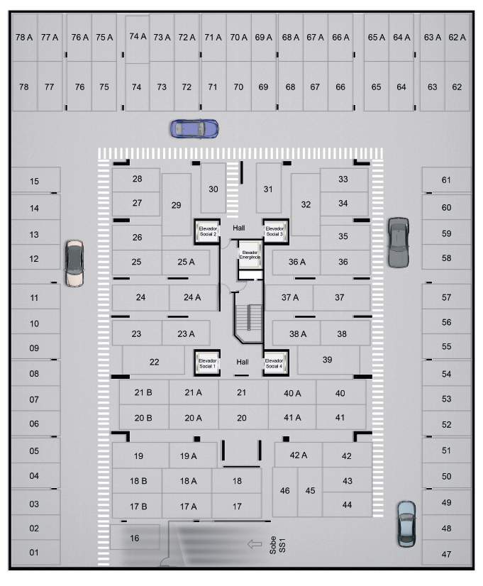 Pavimento subsolo 2