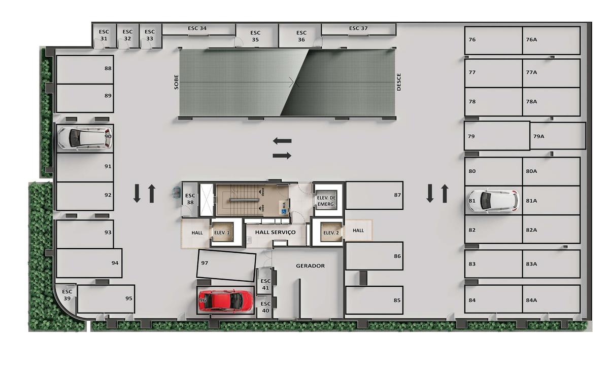 Pavimento garagem 1