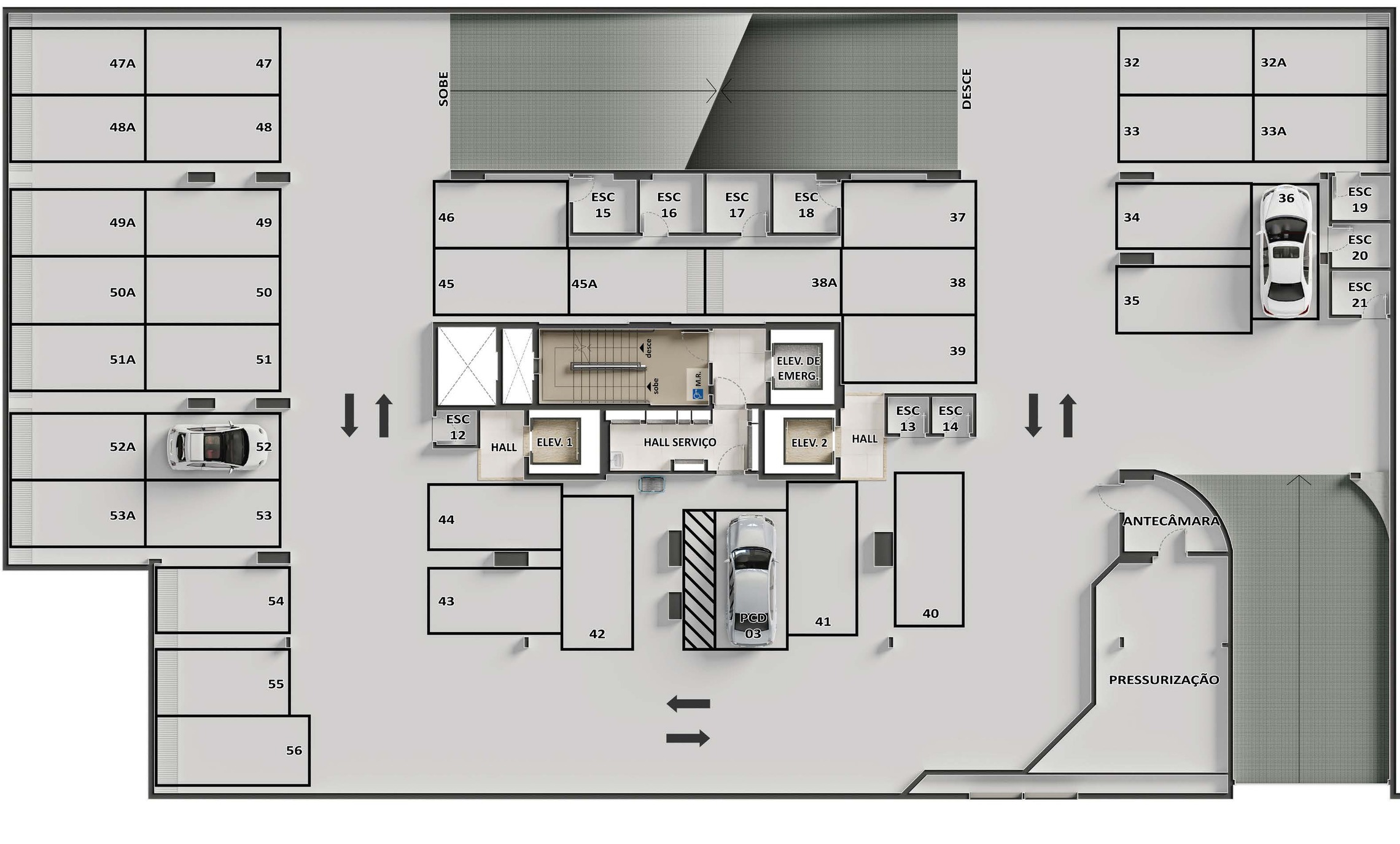 Pavimento subsolo 1