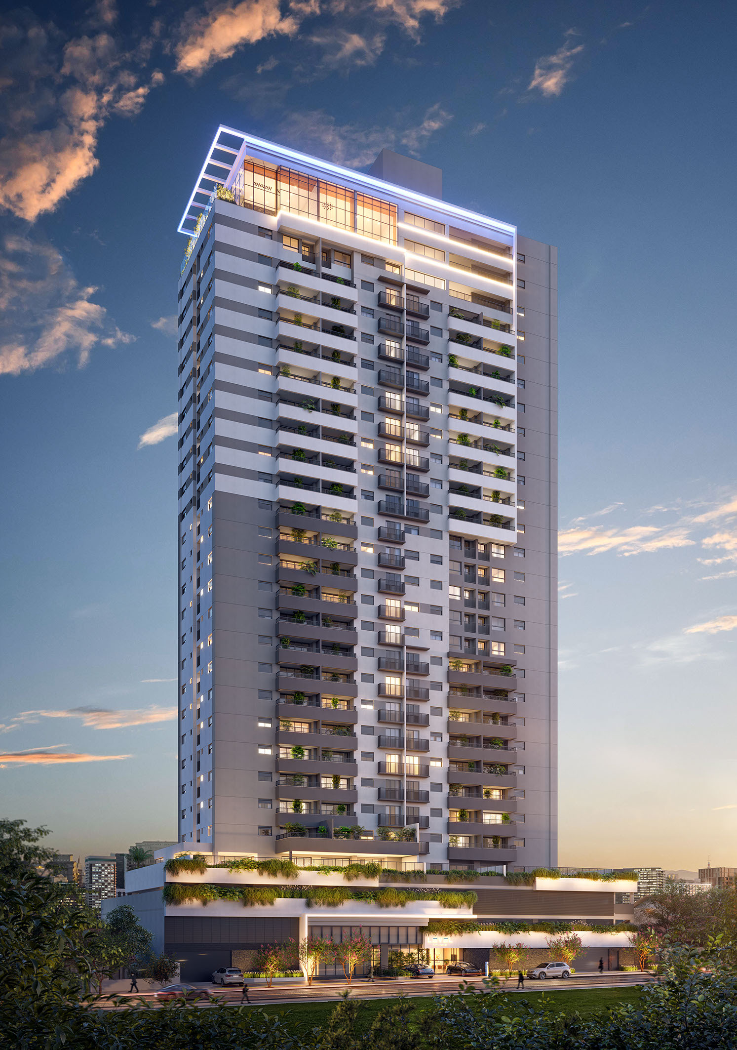 Level Home – fachada do empreendimento