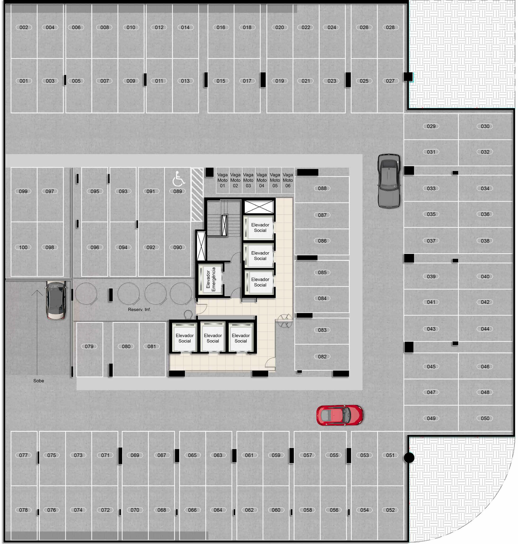 Pavimento subsolo 2