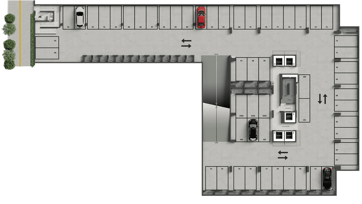 Pavimento subsolo 1