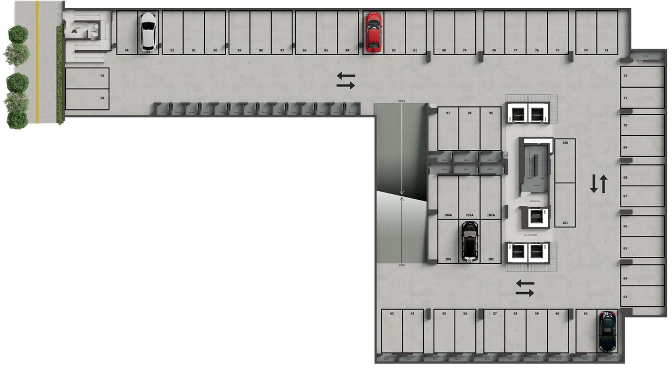Pavimento subsolo 1