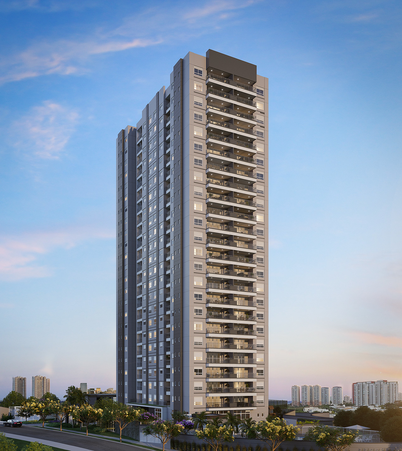 Gracia Morumbi – fachada do empreendimento