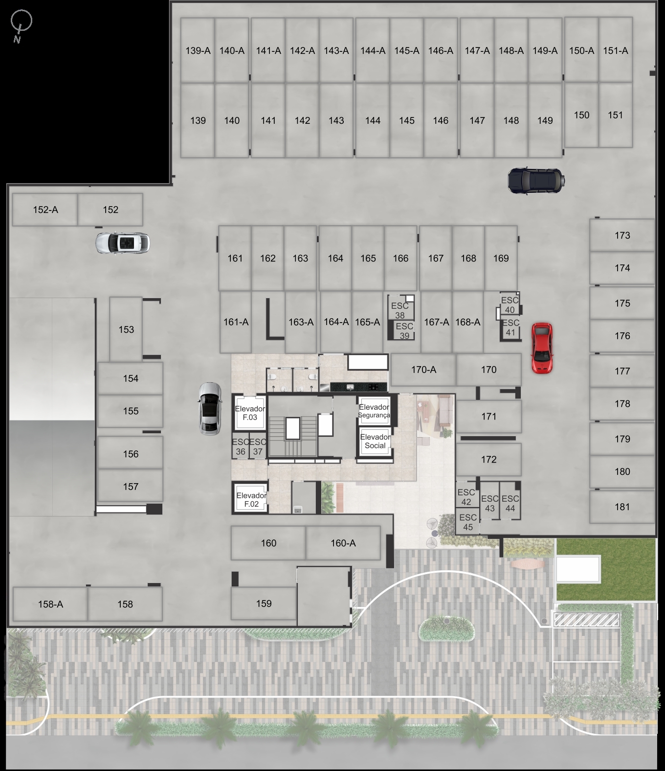 Pavimento garagem 2