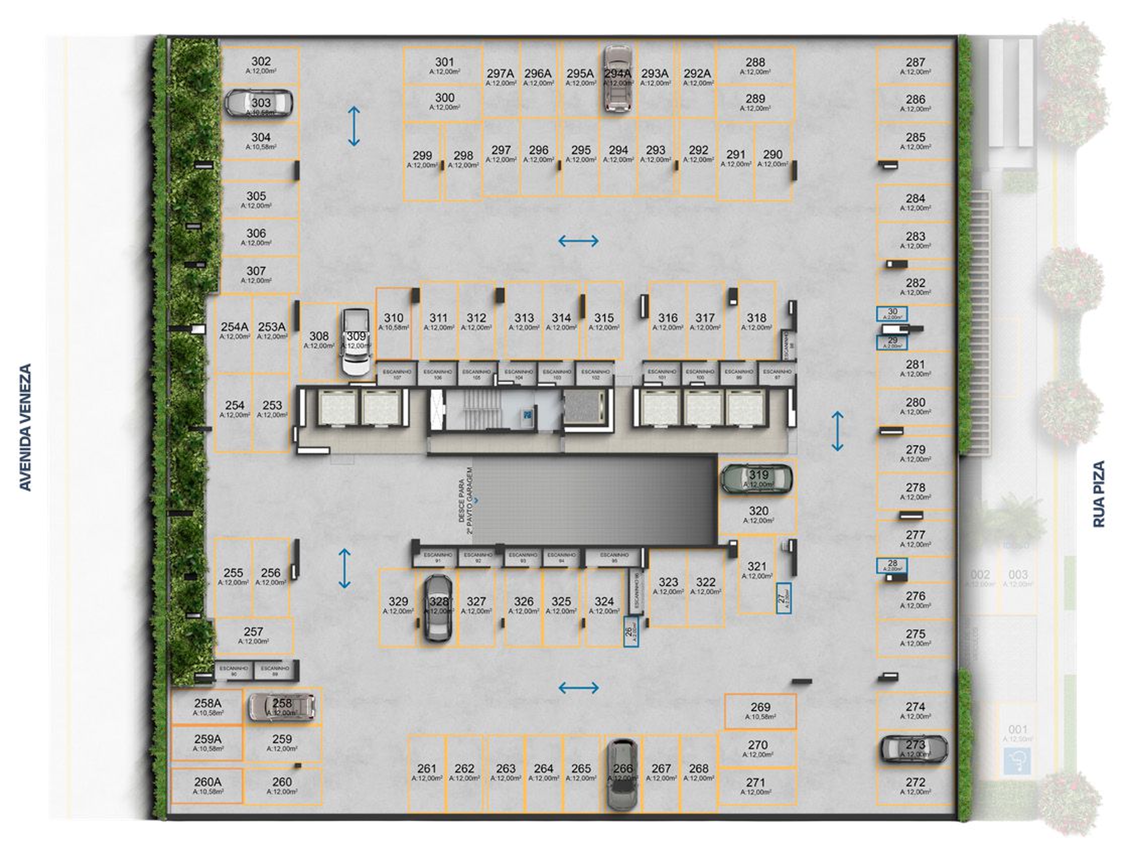 Pavimento garagem 03