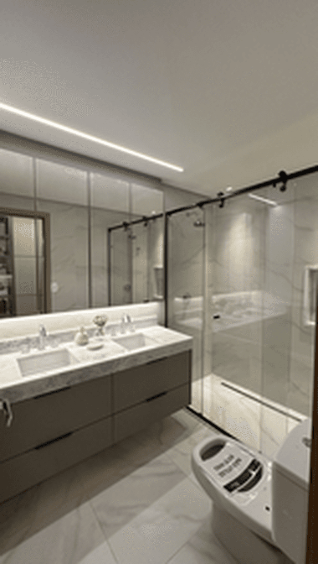 Lavabo Suíte - Apto 135m²