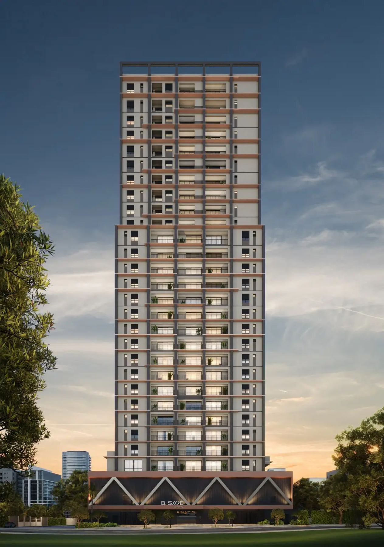 B.Side by City – fachada do empreendimento