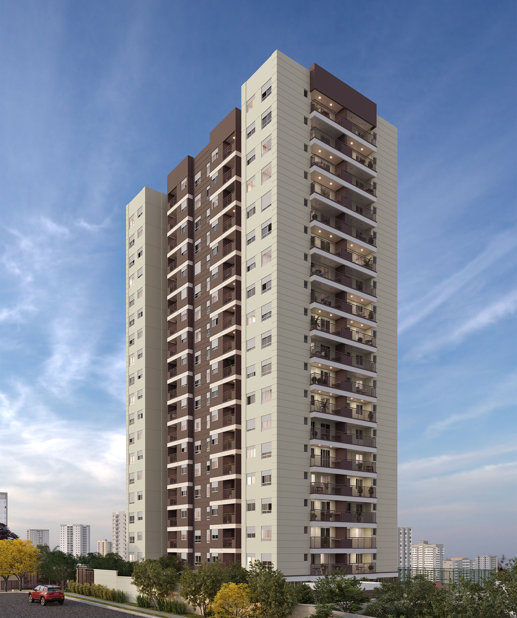 Arboris Morumbi – fachada do empreendimento